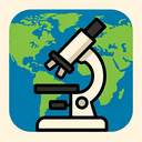 icon_geography_microscope_bold icon preview