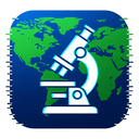 icon_geography_microscope_digital_glitch icon preview