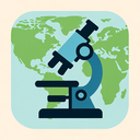 icon_geography_microscope_flat_pastel icon preview