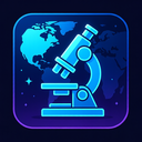 icon_geography_microscope_futuristic icon preview