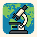 icon_geography_microscope_geometric icon preview