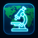 icon_geography_microscope_glow_effect icon preview