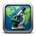 icon_geography_microscope_metallic icon preview