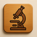 icon_geography_microscope_wooden icon preview
