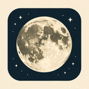 icon_geography_moon_classic icon preview