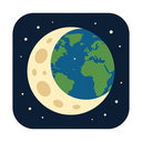 icon_geography_moon_filled icon preview