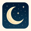 icon_geography_moon_thin icon preview