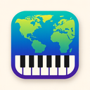 icon_geography_piano_gradient icon preview