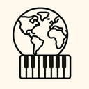 icon_geography_piano_line_art icon preview