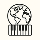 icon_geography_piano_minimal_outline icon preview