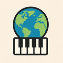 icon_geography_piano_minimalist icon preview
