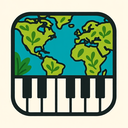 icon_geography_piano_organic_pattern icon preview