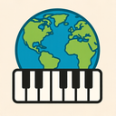 icon_geography_piano_simplified icon preview