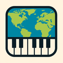 icon_geography_piano_vector icon preview