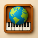 icon_geography_piano_wooden icon preview