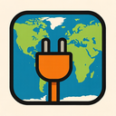 icon_geography_plug_bold icon preview