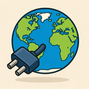 icon_geography_plug_dynamic icon preview