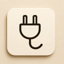 icon_geography_plug_elegant icon preview