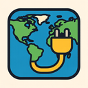 icon_geography_plug_geometric icon preview