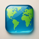 icon_geography_plug_glassy icon preview