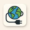 icon_geography_plug_minimalist icon preview