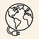 icon_geography_plug_outline icon preview