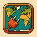 icon_geography_plug_retro icon preview