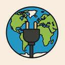 icon_geography_plug_symmetrical icon preview