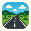 icon_geography_road_asymmetrical icon preview