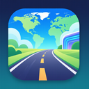 icon_geography_road_futuristic icon preview