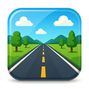 icon_geography_road_glassy icon preview