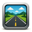 icon_geography_road_metallic icon preview