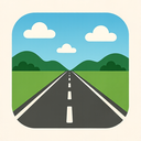 icon_geography_road_minimalist icon preview