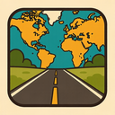 icon_geography_road_retro icon preview