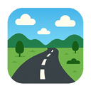 icon_geography_road_simplified icon preview
