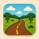 icon_geography_road_wooden icon preview