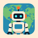icon_geography_robot_flat_pastel icon preview
