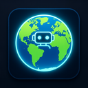icon_geography_robot_glow_effect icon preview