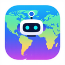icon_geography_robot_gradient icon preview