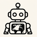 icon_geography_robot_monochrome icon preview
