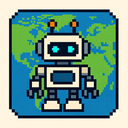 icon_geography_robot_pixel_art icon preview