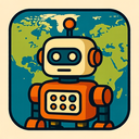 icon_geography_robot_retro icon preview