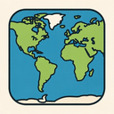 icon_geography_robot_thin icon preview