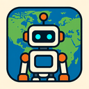 icon_geography_robot_vector icon preview
