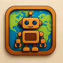 icon_geography_robot_wooden icon preview