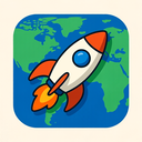 icon_geography_rocket_abstract icon preview