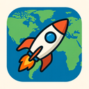 icon_geography_rocket_asymmetrical icon preview