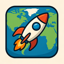icon_geography_rocket_classic icon preview