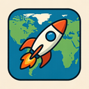 icon_geography_rocket_elegant icon preview