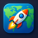 icon_geography_rocket_glow_effect icon preview